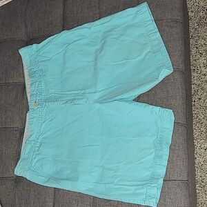 IZOD‎ SALTWATER 38 SHORTS LIGHT BLUE COASTAL GOLF